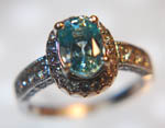 round opal with diamonds